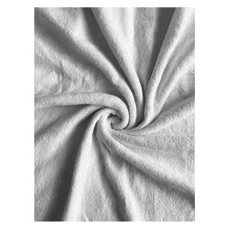 Kaptan Prestieradlo Froté Lux do postieľky 70 × 140 cm biele