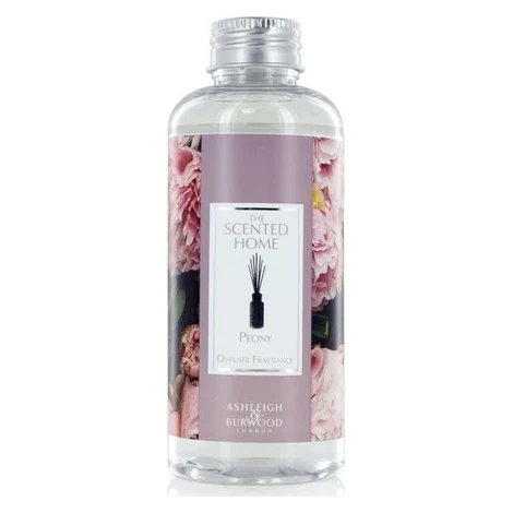 Ashleigh & Burwood Náhradná náplň do difuzéra THE SCENTED HOME – PEONY (pivonka), 150 ml