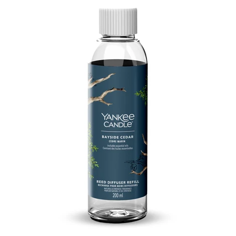 YANKEE CANDLE náplň k tyčinkám Signature Bayside Cedar 200 ml