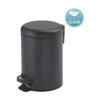 GEDY POTTY odpadkový kôš 5 l, Soft Close, čierny mat 330914