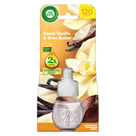 AIR WICK Electric náplň Vanilka a bambucké maslo 19 ml