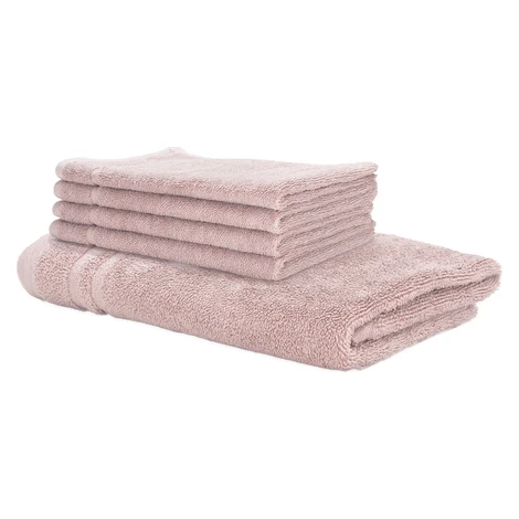 Siguro Súprava uterákov a osušky Comfy Touch L, Dusty Pink