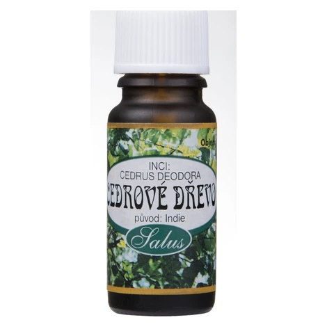 Saloos 100 % prírodný esenciálny olej, Cédrové drevo, 10 ml