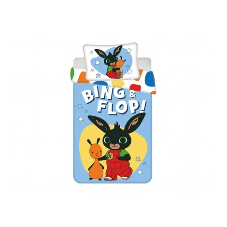 Jerry Fabrics Obliečky do postieľky Králiček Bing Flop baby 100 × 135, 40 × 60 cm