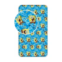 Jerry Fabrics Plachta Sponge Bob Blue, 90 × 200 × 25 cm