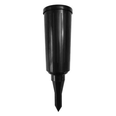 BESOP - Váza na hrob zapichovacia 25cm čierna