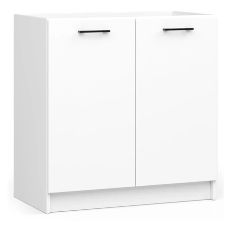 Kuchynská skrinka pod drez Olivia S 80 cm biela