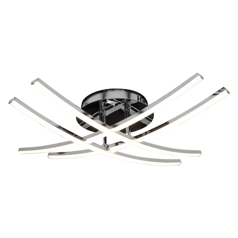 Stropné svietidlo PLAFON LED Modern II strieborné TooLight