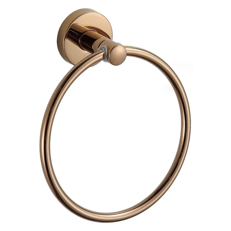 Guľatý vešiak na uteráky MEXEN REMO rose gold