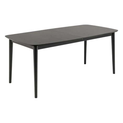 Jedálenský rozkladací stôl Montreux 180/219 cm čierny Actona