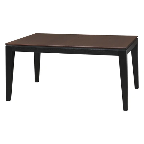 Jedálenský rozkladací stôl Fuego z masívu 160/240 cm dub antický/čierny SZYNAKA