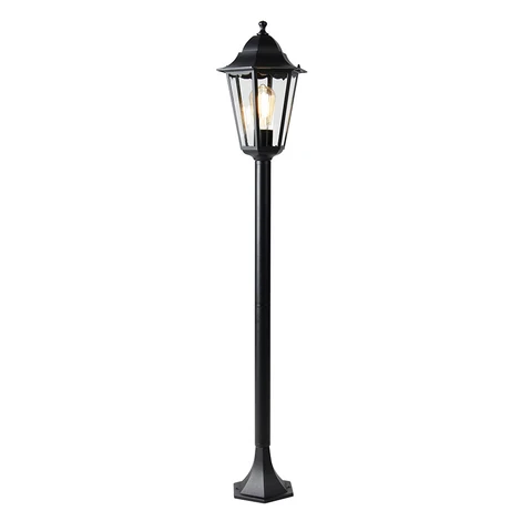 Inteligentný vonkajší stojaci lampáš čierny 120 cm vrátane WiFi ST64 - New Orleans QAZQA