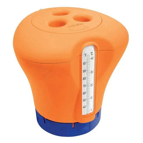 | Plavák na chlór s teplomerom - oranžová | 10964006