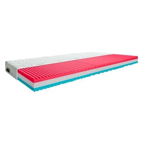 KONDELA Caroli obojstranný penový matrac 140x200 cm biela Tempo Kondela