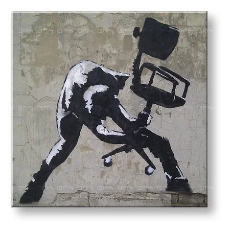 Obraz na plátne Street ART – Banksy