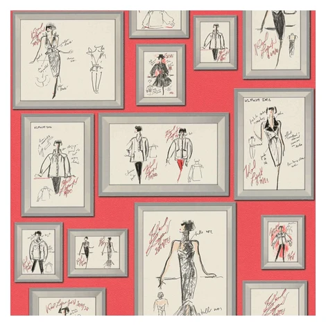 Karl Lagerfeld 378462 vliesová tapeta na zeď, rozměry 10.05 m x 0.53 m