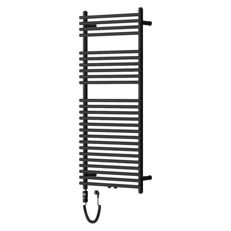 MEXEN/S - Sol radiátor + vykurovacia tyč 1200 x 500 mm, 600 W, čierna W125-1200-500-2600-70