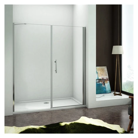 H K - Sprchové dvere MELODY DW1 166 jednokrídlové dvere 162-166x195cm (dvere 70 + bočná stena 10