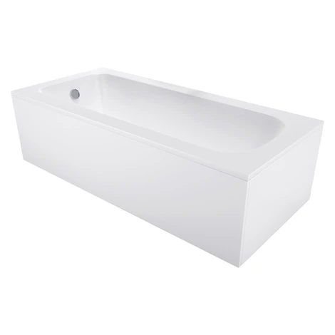 MEXEN/S - Vega klasická vaňa 130 x 70 cm s panelom, biela 55011307000X