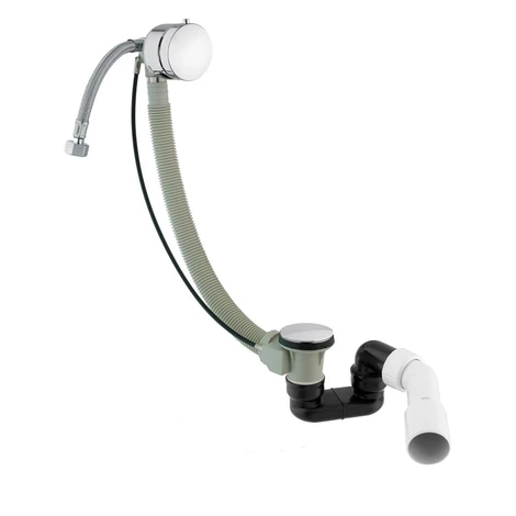 OMNIRES - CGS Sifón vaňový automat komplet s napúšťaním chróm /CR/ TK122-PLUS-3.01+64-SCR
