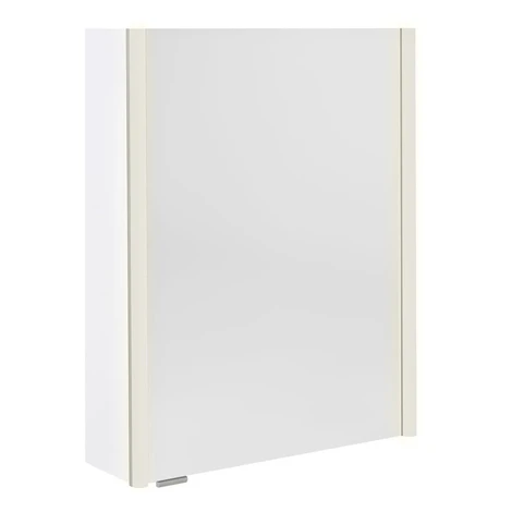 SAPHO - ALIX galérka s LED osvetlením 56x70x17,5cm, ľavá/pravá, biela AX156-0030