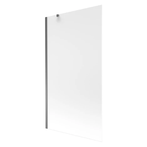 MEXEN/S - Next vaňová zástena FIX 100 x 150, dekor, grafit metal 895-100-000-00-30-95