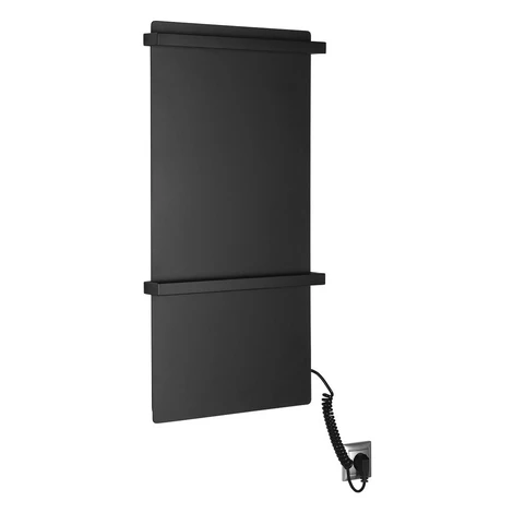 SAPHO - ELMIS elektrický sušiak uterákov 400x800 120 W, hliník, čierny mat EB430