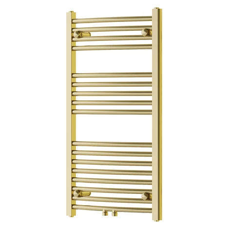 MEXEN - Ares vykurovací rebrík/radiátor 900 x 500 mm, 372 W, zlatá W102-0900-500-00-50