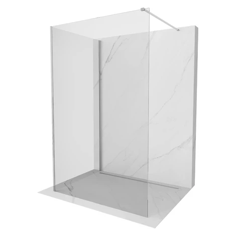 MEXEN/S - Kioto Sprchová zástena WALK-IN 120 x 115, transparent, chróm 800-120-212-01-00-115