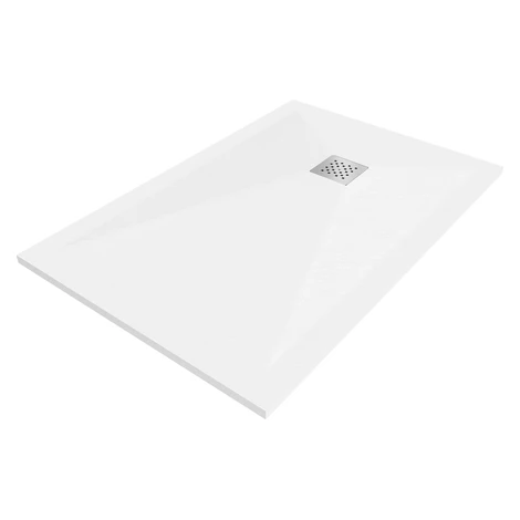 MEXEN - Stone+ sprchová vanička obdĺžniková 90x70, biela 44107090