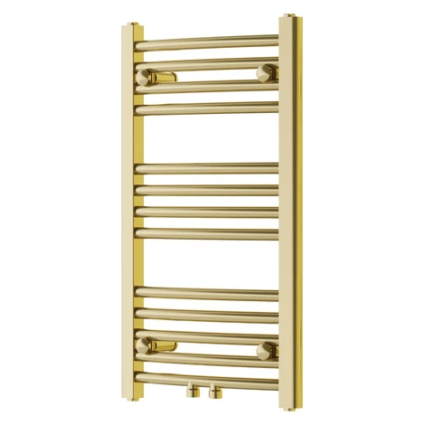 MEXEN - Ares vykurovací rebrík/radiátor 700 x 400 mm, 189 W, zlatá W102-0700-400-00-50