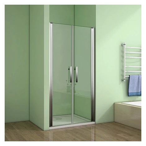H K - Sprchové dvere MELODY D2 70 dvojkrídlové 66-70 x 195, číre sklo SE- MELODYD270