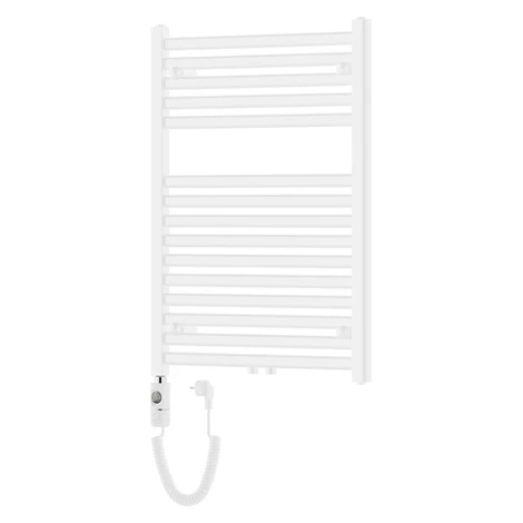 MEXEN/S - Hades radiátor + vykurovacia tyč 800 x 600 mm, 600 W, biela W104-0800-600-2600-20