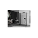 MEXEN/S - Kyoto Sprchová zástena WALK-IN 100 x 70 x 40, čierny vzor, grafit metal 800-100-070-22