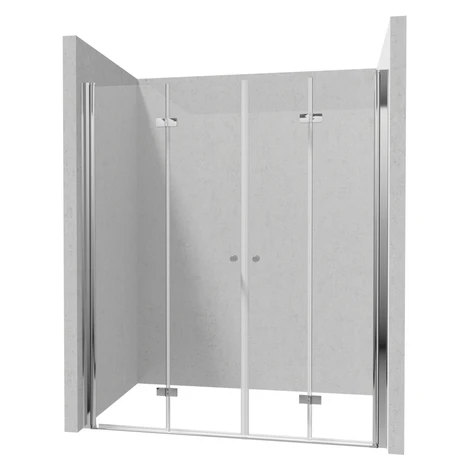 DEANTE/S - Sprchové dvere dvojité skladacie 100x90 KTSX043P+KTSX041P KERRIA/0019