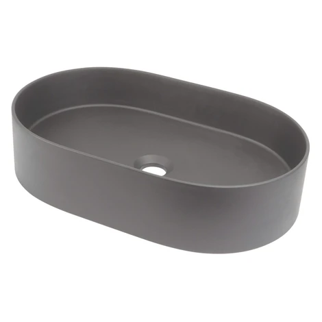 DEANTE - Silia titanium Granit umývadlo, oval CQS_TU6S