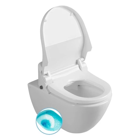 SAPHO - PURA závesné WC s elektronickým bidetom USPA LUX UB-6635RU-1