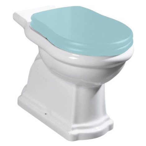 KERASAN - RETRO WC kombi misa 38,5x72cm, zadný odpad, biela 101301