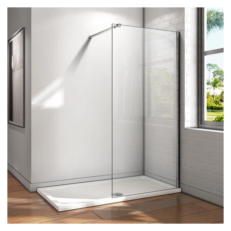 H K - LUSTY F1 130 Sprchová zástena WALK IN 128-130x 200cm, 8 mm sklo SE-LUSTYF1130SET