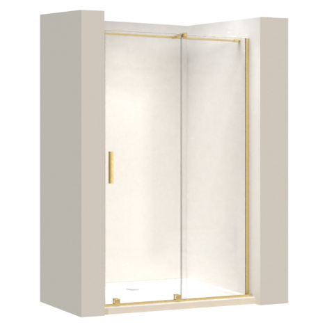 REA/S - Sprchové Dvere Montana 140 Gold brush KPL-K6401