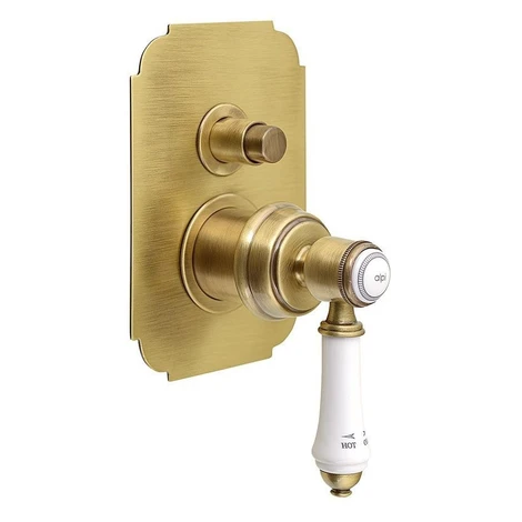 SAPHO - VIENNA podomietková sprchová batéria, 2 výstupy, bronz VO042BR