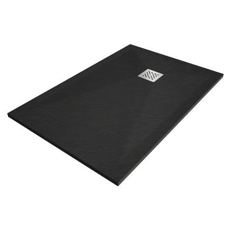 MEXEN - Stone+ sprchová vanička obdĺžniková 100x90, čierna 44709010