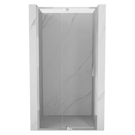 MEXEN - Exo sprchové dvere krídlové 125, transparent, chróm 819-125-000-01-00