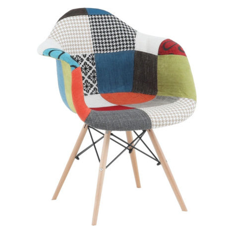 Jedálenské stoličky patchwork