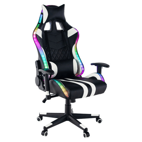 Herné stoličky s RGB podsvietením