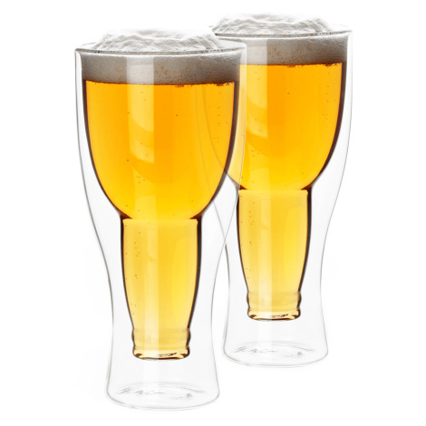 Dvojstenné poháre na pivo